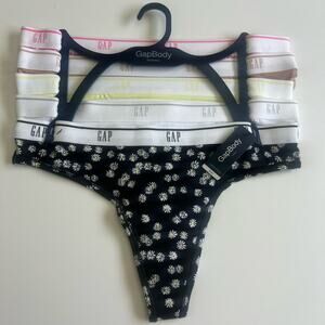 Gap Body Thong Cotton Panties SZ S NEW!!